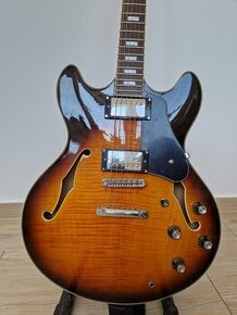 Semiakustická gitara Sire Larry Carlton H7 Vintage Sunburst - 1