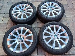 hlinikové disky orig.Skoda Yeti--7Jx17-ET-45---5x112