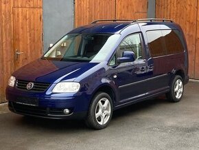 VOLKSWAGEN CADDY MAXI 1,9TDi 7míst záruka km