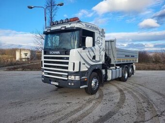 Scania sklápač s HR