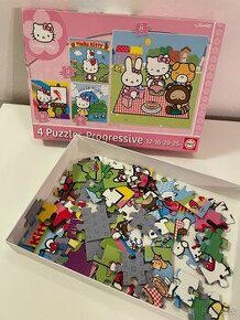 Puzzle Hello Kitty 4v1