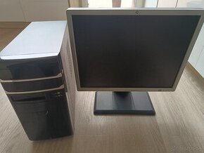 PC Core 2 Quad Q8200 + monitor