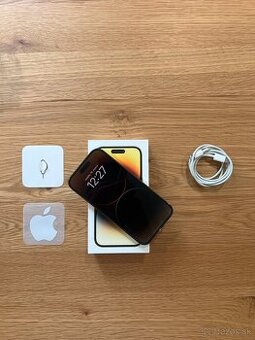 iPhone 14 PRO GOLD - STAV NOVÉHO ZARIADENIA - TOP