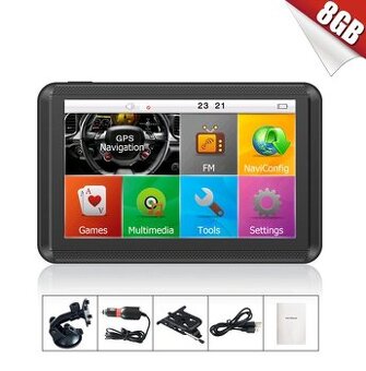 GPS 5",TIR 2025,256MB+8GB,WIN CE 6.0,IGO PRIMO,SK