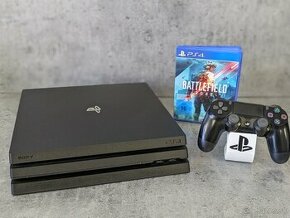 Sony Playstation 4 PRO 1TB, ovládač, Battlefield 2042