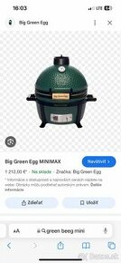 Big Green Egg MINIMAX - 1