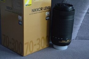 Nikkor 70-300 AF-P s VR stabilizaciou - tele zoom objektiv