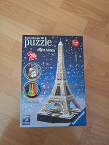 Ravensburger puzzle 3D eiffel night - 1