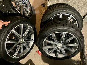 Alu disky Mercedes  17” 5x112 dvojrozmer + senzory