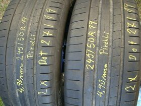 245/50R19, 105 W Pirelli P zero 2kusy,letné - 1