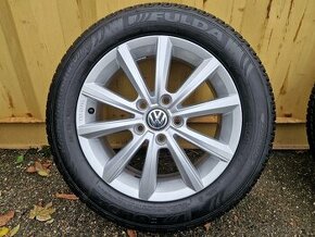 golf kolesa 5x112 r16 disky alu volkswagen zimne 205 55 16 s - 1