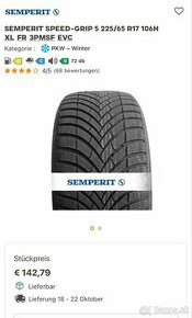 Semperit Speed-grip 5 225/65R17 XL