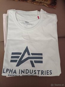 ALPHA INDUSTRIES,, PÁNSKE TRIČKO