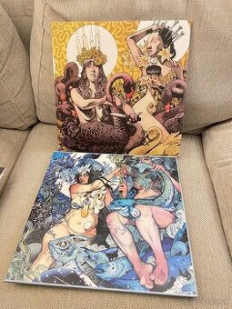 Baroness 2 LP, blue a yellow and green