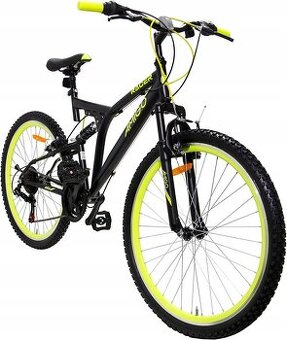 Celoodprúžený horský bicykel MTB 19 rám 26 kolesá