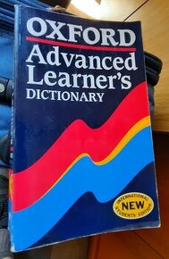Predám slovník OXFORD Advanced Learners