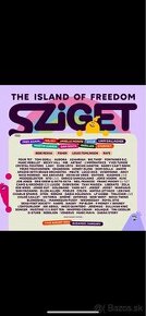 Sziget festival lístok - Full pass (21&under)