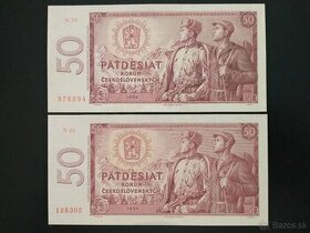 50Kčs 1964 séria G, N   UNC - 1