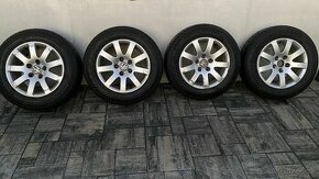 Zimna sada - vw hlnikove disky s 195/65 R15 rozteč 5x112 - 1