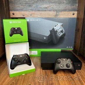 XBOX ONE X 1TB (4k) + možnosť dokúpenia hier