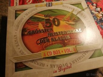 4 CD Majstrovské diela z Klasickej hudby