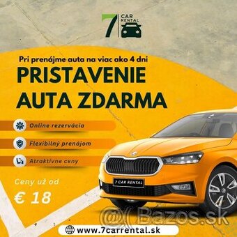 Auto okamžite k dispozícií