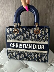 Christian Dior kabelka tmavomodrá