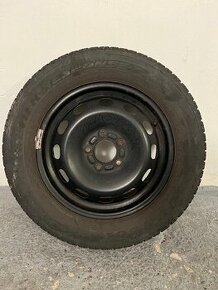 Plechove disky 6Jx15 5x108 + zimne pneu 195/65 R15 DUNLOP