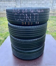 205/60 r16 letné XL Continental 96H - 1