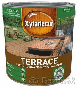 Xyladecor Protišmyková tenkovrstvová lazúra Terrace 2,5l