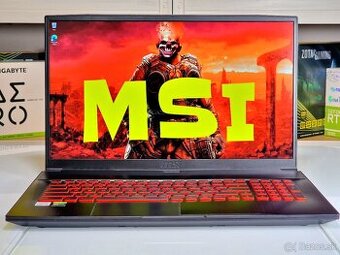 Herný notebook MSI THIN GF75 | 1650 | 16GB RAM | SSD