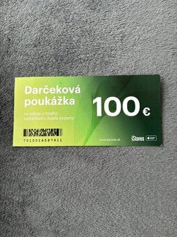 Darcekova poukazka iStore