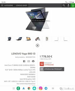 LENOVO Yoga 900 13 tablet pc