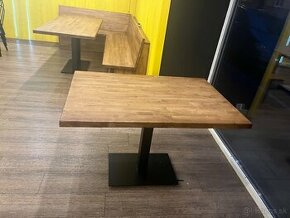 Masivne stoly z dubovej špárovky - 1