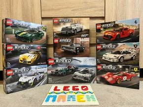 P: LEGO Speed Champions sety - nové, nerozbalené