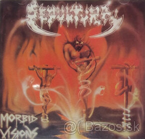 PREDÁM ORIGINÁL CD - SEPULTURA - Morbid Visions / Bestial De