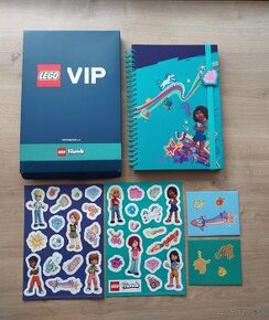 LEGO Friends VIP zápisník s nálepkami, potlačený