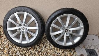 Letná sada Skoda ALARIS 5x112 R18 + letné pneu 235/45 R18