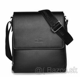 Štýlová kožená pánska crossbody taška NOVÁ - 1