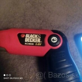 Akumulátorový skrutkovač BLACK+DECKER