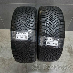 Zimné pneumatiky 235/55 R17 GOODYEAR DOT4920