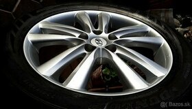 alu R18 5x114,3 orig. Hyundai, letné pneu 225/55 iX35 - 1