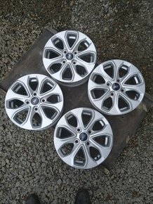 14" sada alu FORD FIESTA + TPMS + zimné pneu. - 1