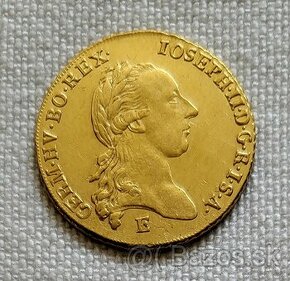 Zlatý 2-dukát Jozefa II., 1787E