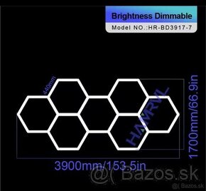 LED Hexagon svetlá