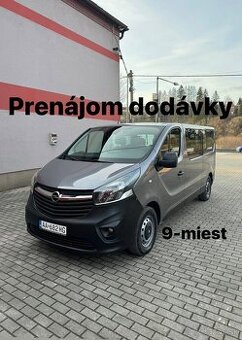 Prenájom dodavky, požicovna dodavky 9-miesta