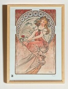 Alfons Mucha - Maľovanie umenia 3 - Originálna grafika