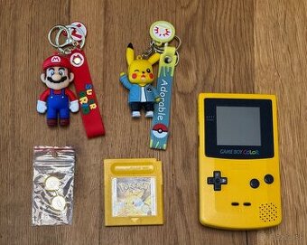 Predám Gameboy Color + Pokemon Yellow