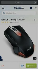 HERNÁ MYŠ Genius Gaming X-G200