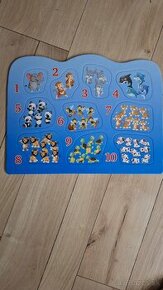 Nove vkladanie puzzle montessori